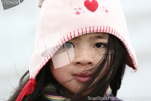 Image of cute child with hat