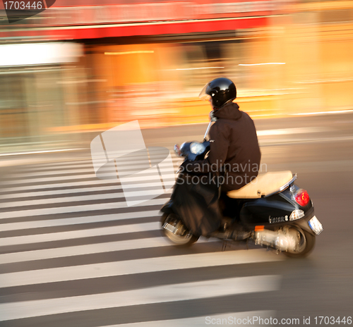 Image of traffic in paris