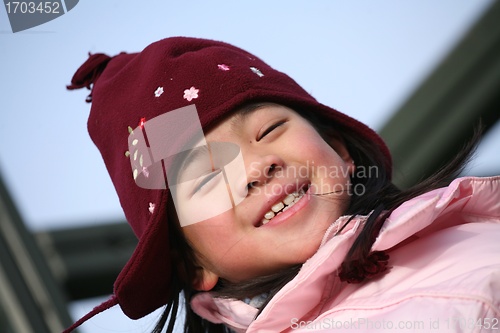 Image of cute child with hat