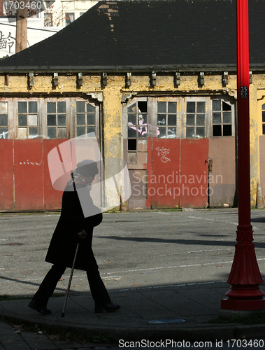 Image of city street vancouver