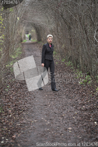 Image of woman outdoor