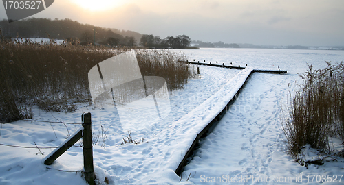 Image of winter lake