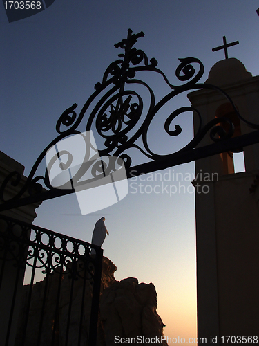 Image of church  in corsica