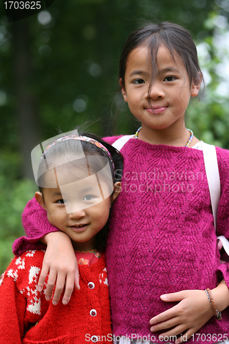 Image of Happy sisters