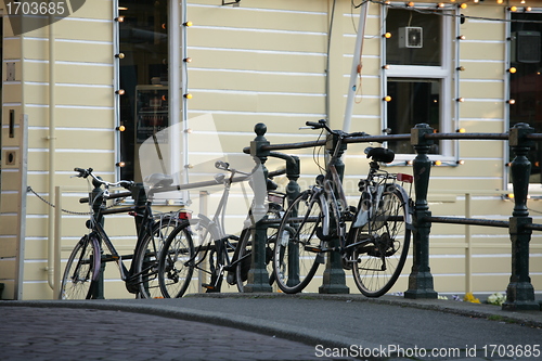 Image of Bikes in Amsterdam