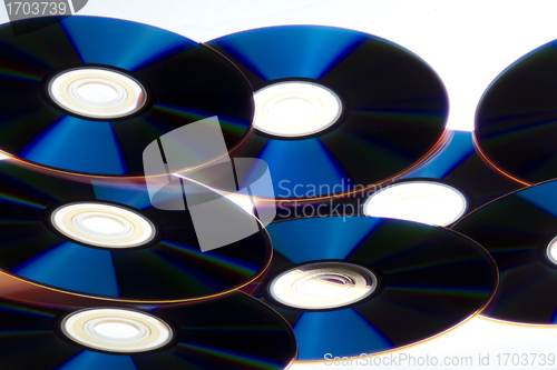 Image of CD's stack