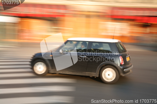 Image of traffic in paris