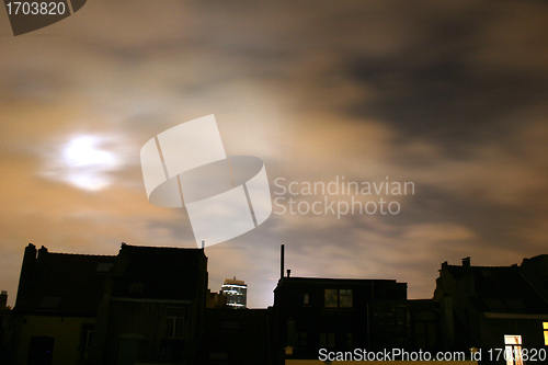 Image of cityscape at night