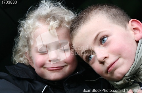 Image of brother and sister