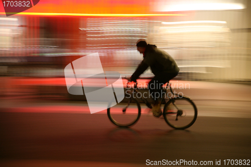 Image of cityscape at night