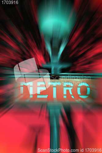 Image of Metro in Paris