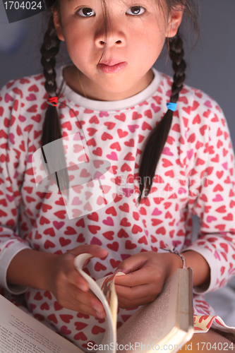Image of  child  reading