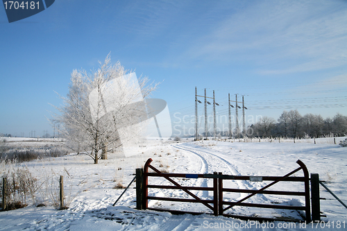 Image of winter in denmark