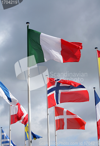 Image of flags