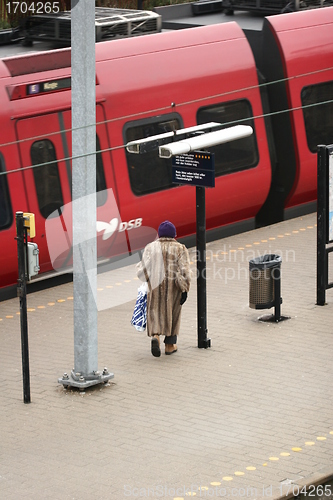 Image of winter train