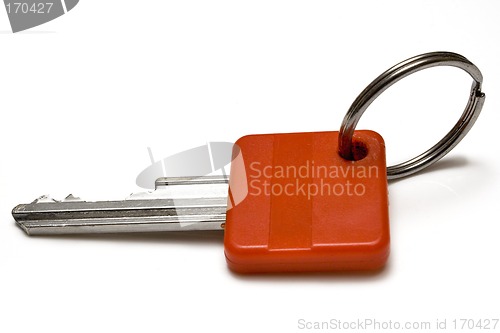 Image of Single Red Key w/ Ring