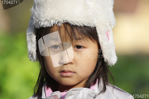 Image of cute child with hat