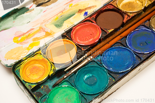 Image of Box of Watercolors