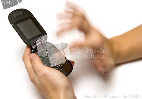 Image of Typing a SMS