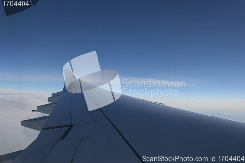 Image of Airplane wing