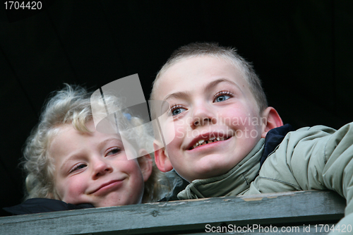 Image of brother and sister