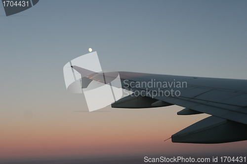 Image of Airplane wing