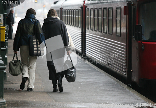 Image of winter train