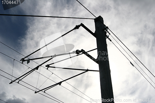 Image of railways wires