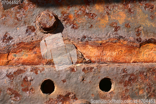 Image of Rusted metal