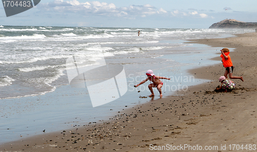 Image of beach activities