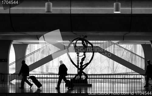 Image of Airport in Paris Charles de Gaulle