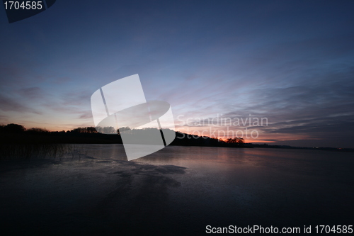 Image of Sunset landscape