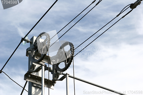 Image of railways wires