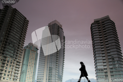 Image of city street vancouver