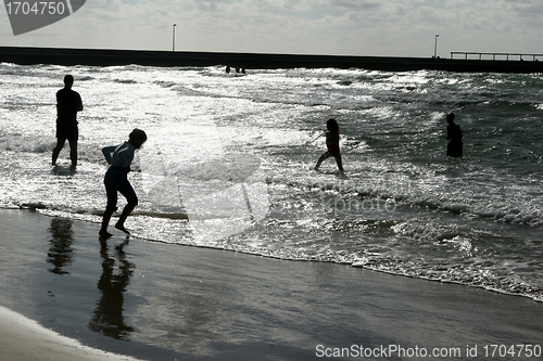 Image of beach activities