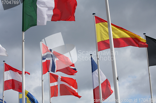 Image of flags