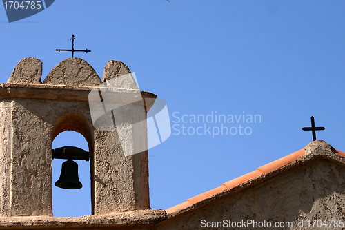 Image of church in algajola