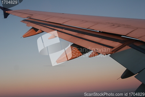 Image of Airplane wing