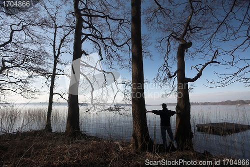 Image of lake forest