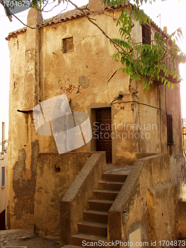 Image of corsican houses and buildings