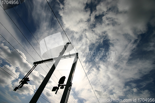 Image of railways wires