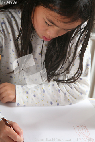 Image of child  reading