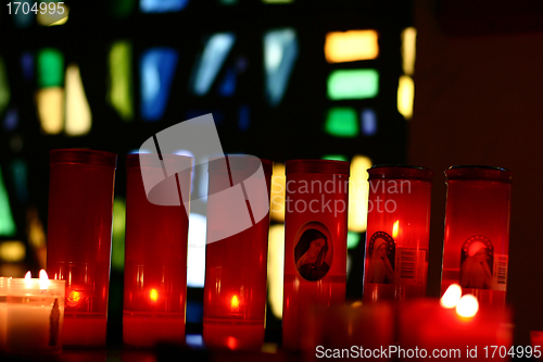 Image of jesus / church