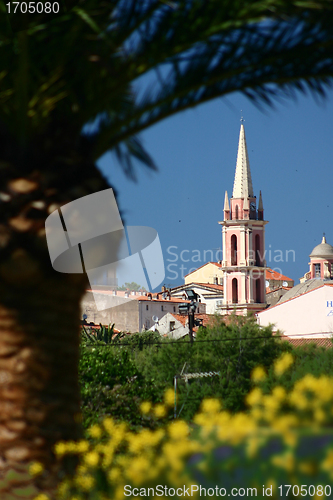 Image of church  in corsica