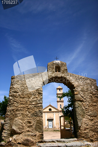 Image of corsican houses and buildings