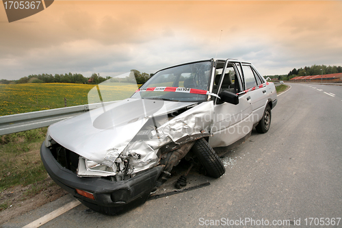 Image of car crash