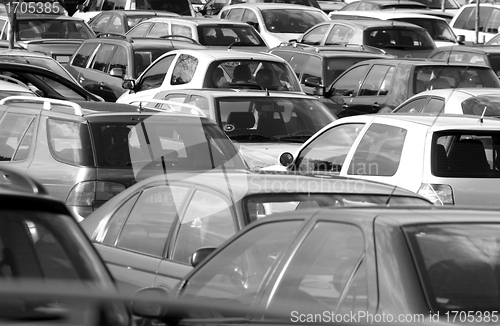 Image of Parked cars