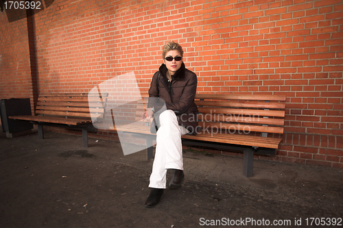 Image of woman outdoor