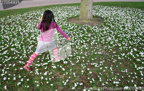 Image of spring girl