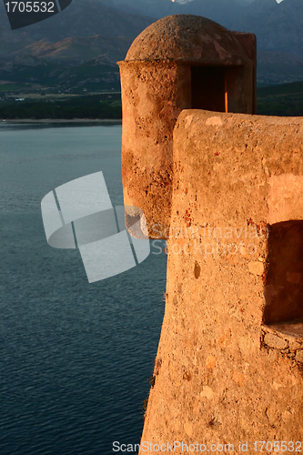 Image of corsican houses and buildings